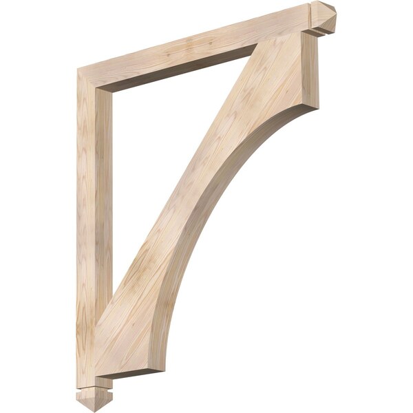 Ekena Millwork Westlake Arts & Crafts Smooth Bracket, Douglas Fir, 3 1/2"W x 44"D x 48"H BKT04X44X48WTL03SDF - main